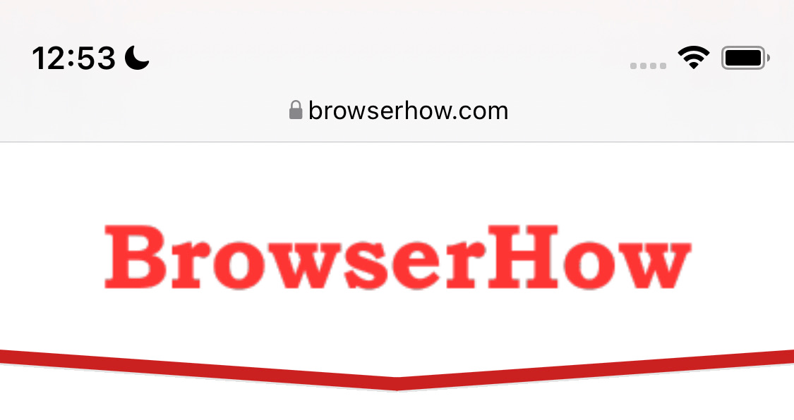 Safari Color in Tab Disable with Website Tinting in iPhone